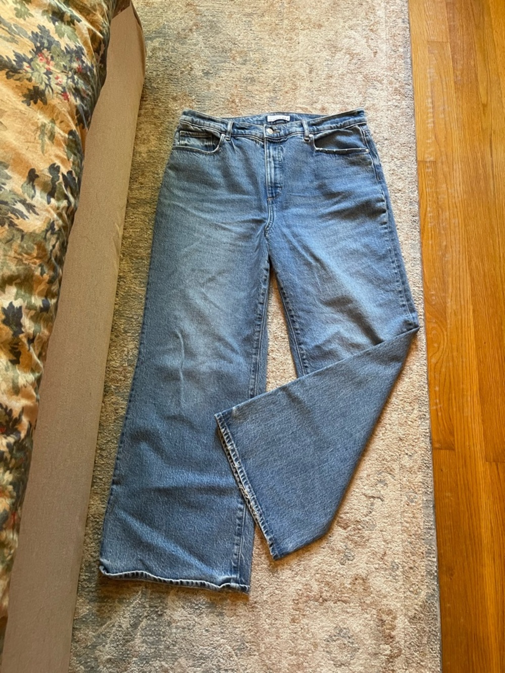 Classic Women's Straight-Leg Jeans in Blue by LOFT